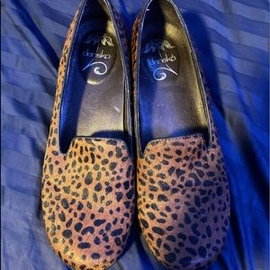 danskos leopard shoes